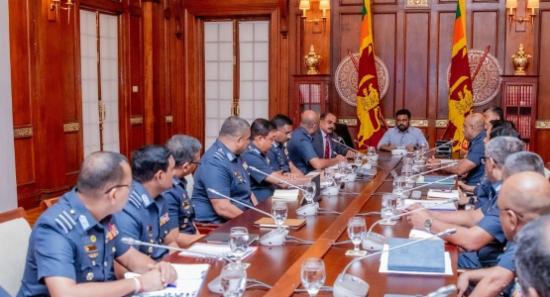 President Meets Senior Air Force Officials